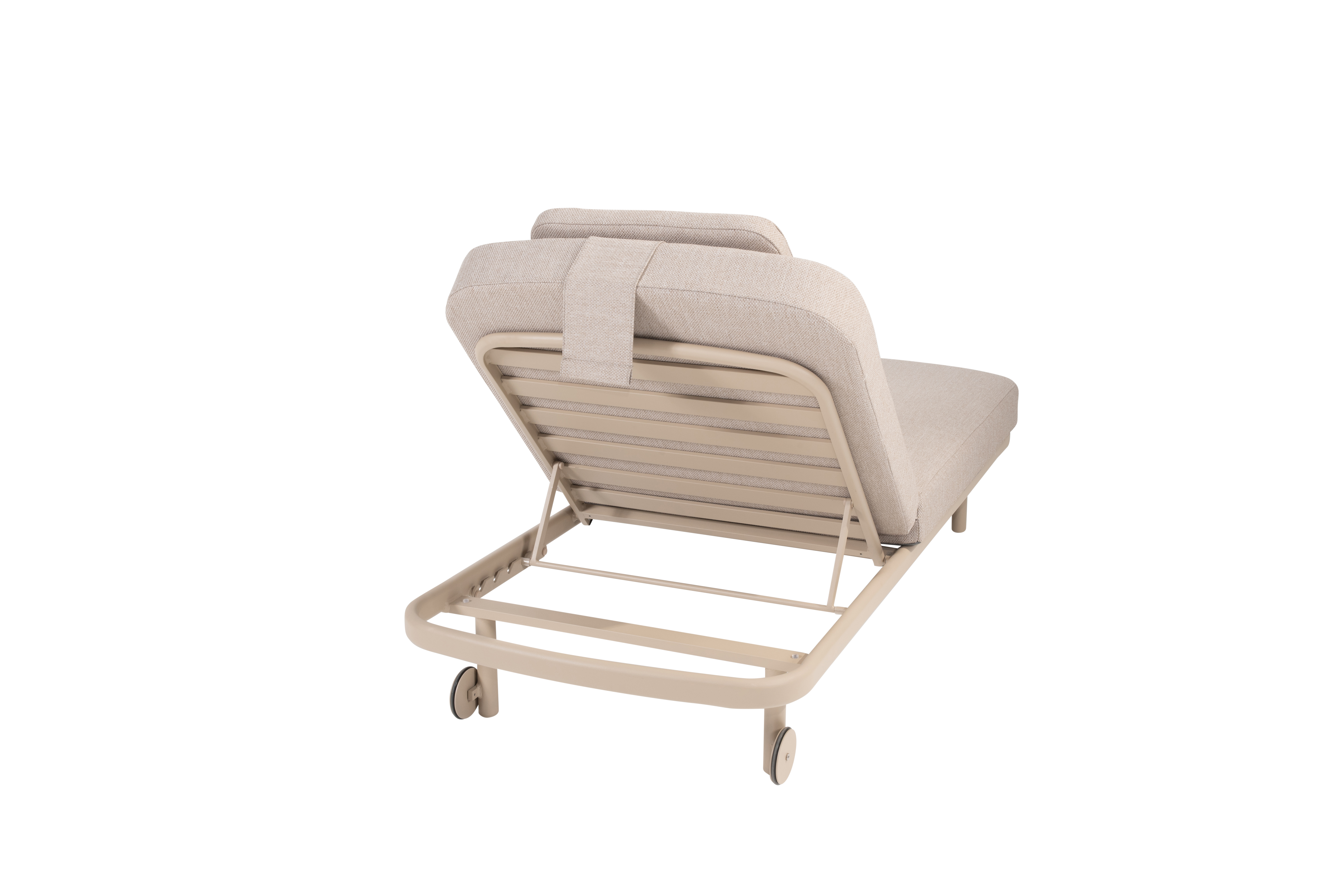 Taste Milano Sunbed W/cushion - Latte